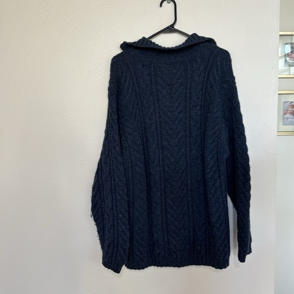 Men's Fisherman out of Ireland 100% New wool sweater - Picture 4 of 6